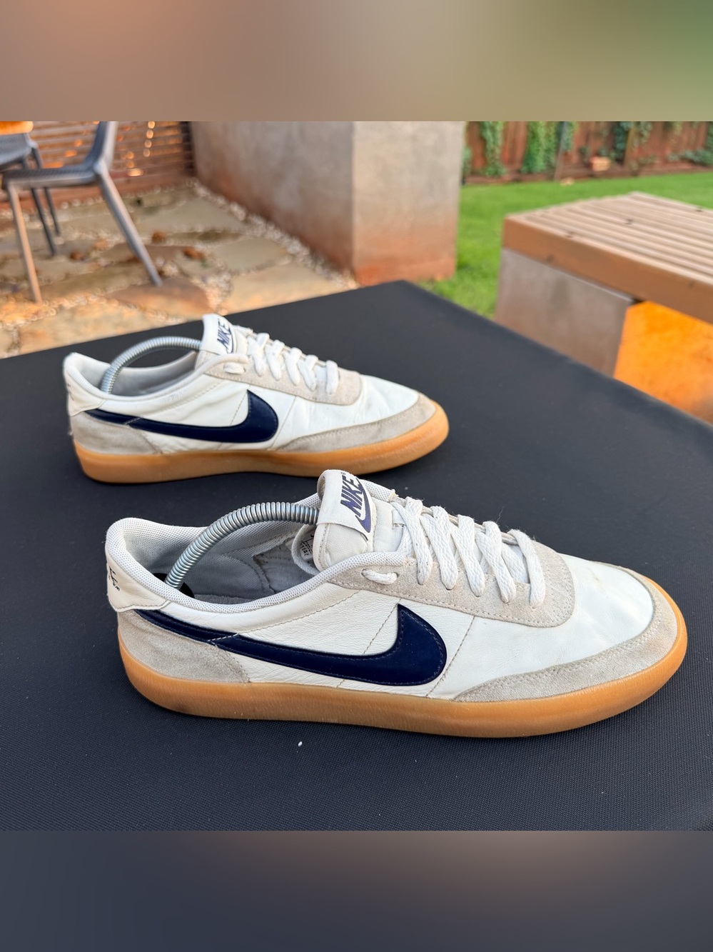 Nike Killshot 2 432997-107 Sail/Midnight Navy Gum Men's Low Top Lace-Up